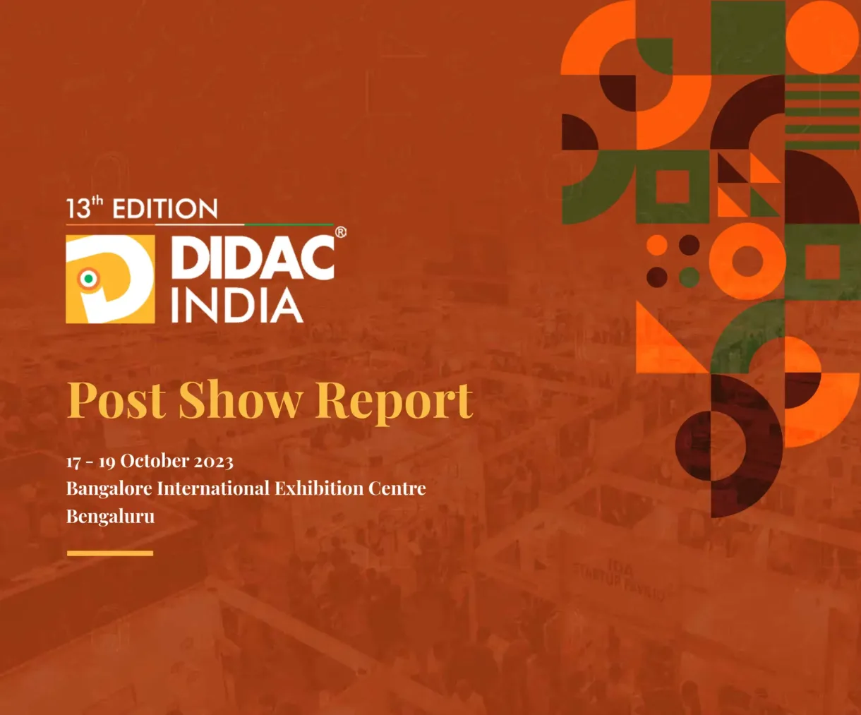 India Didactics institutional event collateral design