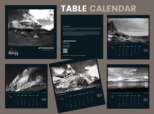 Calendar Design research communication design