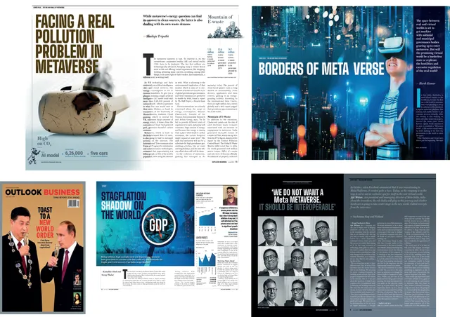 Metaverse Feature Spreads research communication design