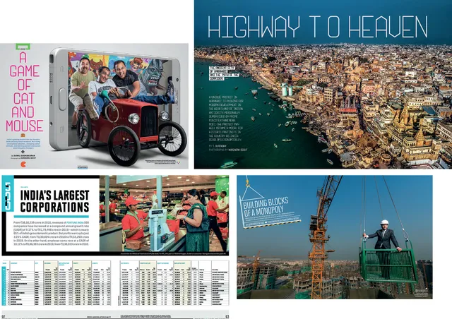 Editorial Feature Spreads research communication design